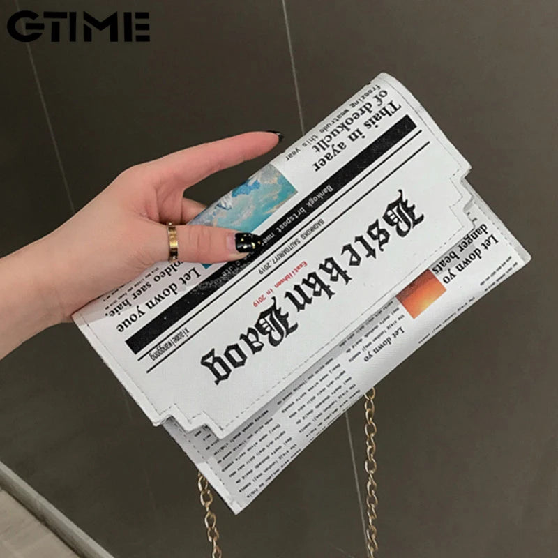 Women Joker Messenger Bag Chain Shoulder Bag Personality Small Square