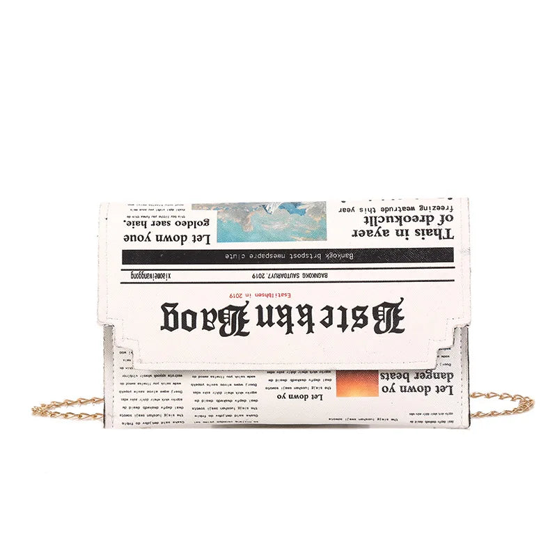Women Joker Messenger Bag Chain Shoulder Bag Personality Small Square