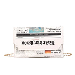 Women Joker Messenger Bag Chain Shoulder Bag Personality Small Square
