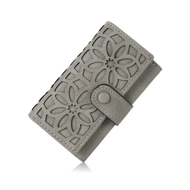 Women Key Bag Change Wallet Flower Hollow Home Organizer Pouch Mini