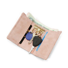 Women Key Bag Change Wallet Flower Hollow Home Organizer Pouch Mini