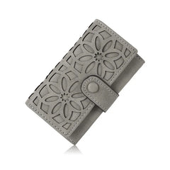 Women Key Bag Sweet Flower Mini Wallet Holder Keychain Organizer Pouch