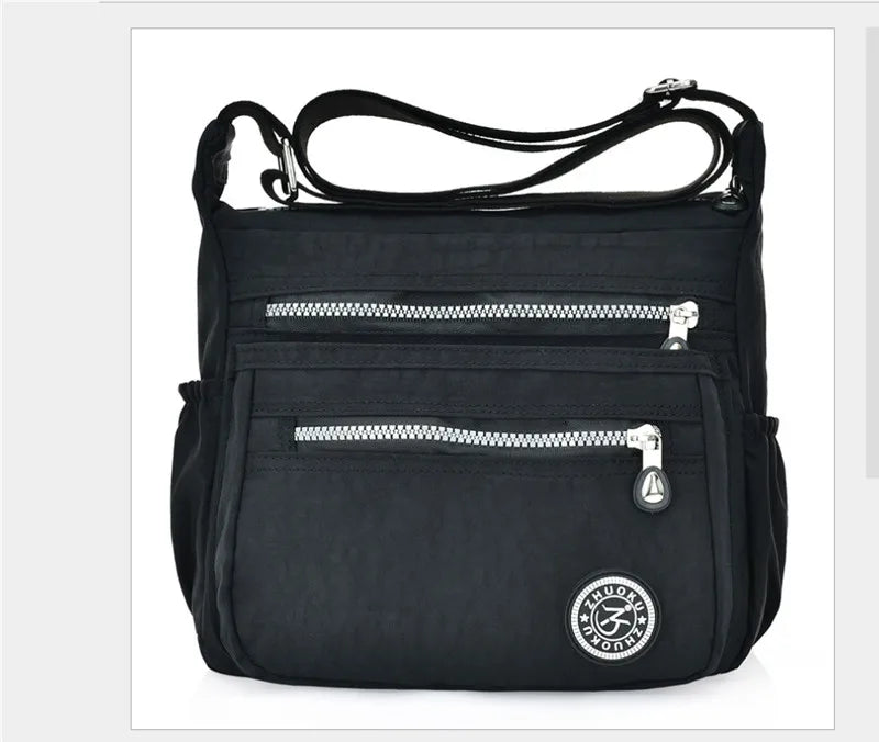 Canvas Messenger Handbag Crossbody Shoulder Purse Tote Bag