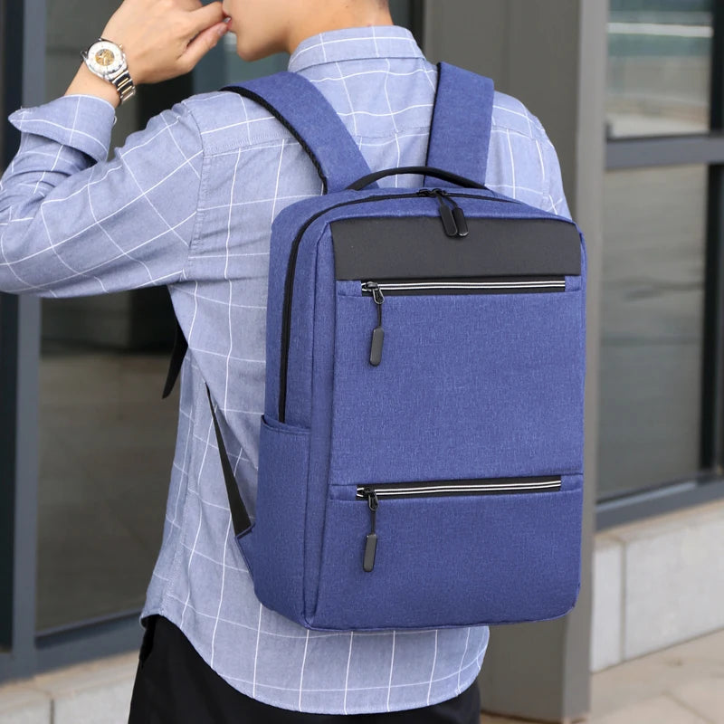 Large Capacity USB Charge Business Backpack Anti-theft Bag