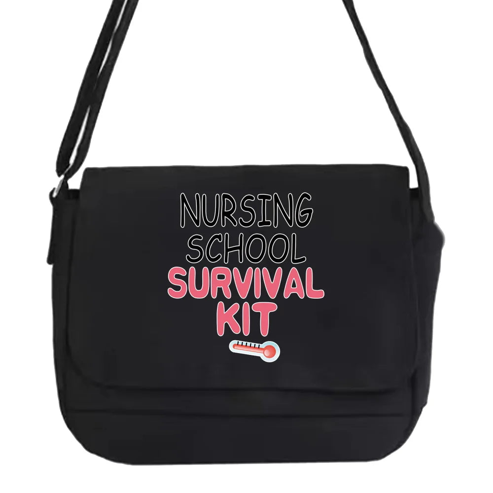 Large Capacity Crossbody Bag Canvas Shoulder Messenger Bags