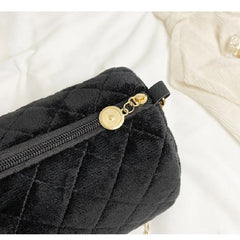 Women Large Capacity Fluffy Shoulder Bag - Handbags for Leisure