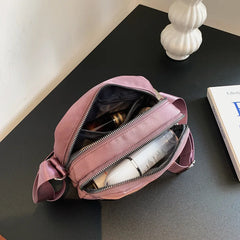 Women Large Capacity Nylon Crossbody Shoulder Handbag