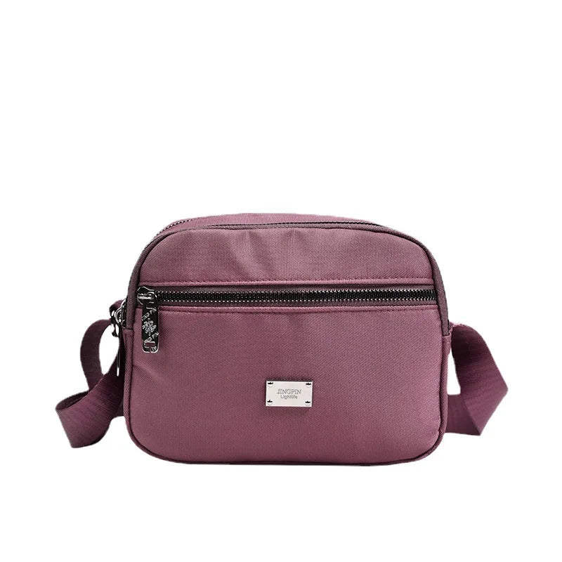 Women Large Capacity Nylon Crossbody Shoulder Handbag