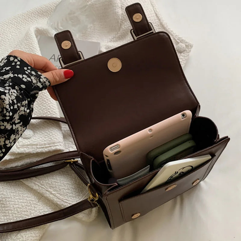 Women Leather Backpack Shoulder Bag Small Backpack Female Girls Daypacks