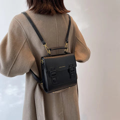 Women Leather Backpack Shoulder Bag Small Backpack Female Girls Daypacks