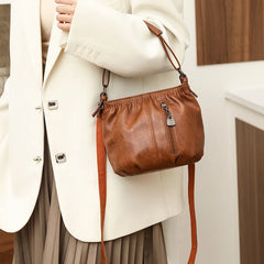 Women Leather Handbag Messenger Bag Ladies Leather Shoulder Bags