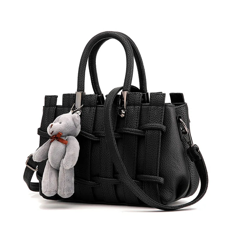 Women Leather Handbags High Casual Ladies Shoulder Messenger Bags Handbags