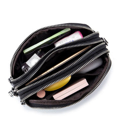 Women Leather Mobile Phone Bag Mini Messenger Bag Ladies Shoulder Bag