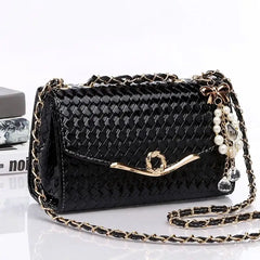 Women Leather Shoulder Messenger Bags Handbags Candy Chain Crossbody Bags