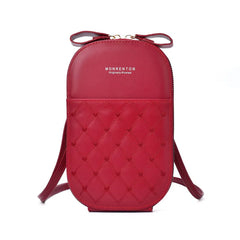 Women Mini Shoulder Hand Bag Pu Leather Crossbody Bag