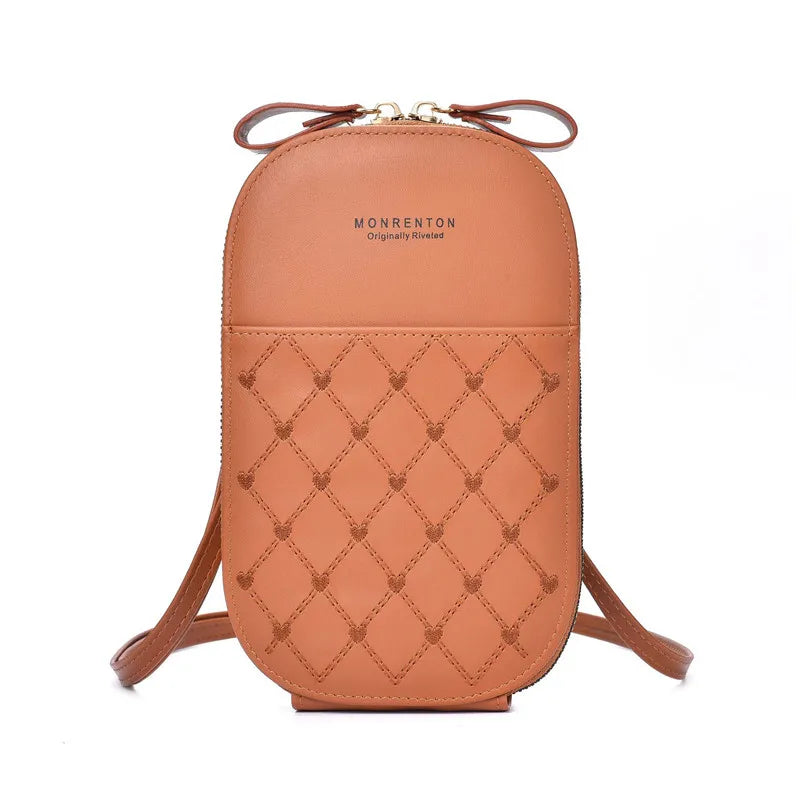 Women Mini Shoulder Hand Bag Pu Leather Crossbody Bag