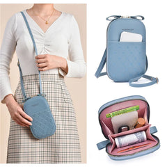 Women Mini Shoulder Hand Bag Pu Leather Crossbody Bag