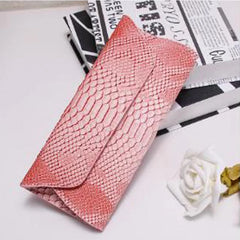 Women Long Wallet Messenger PU Leather Purses Holder