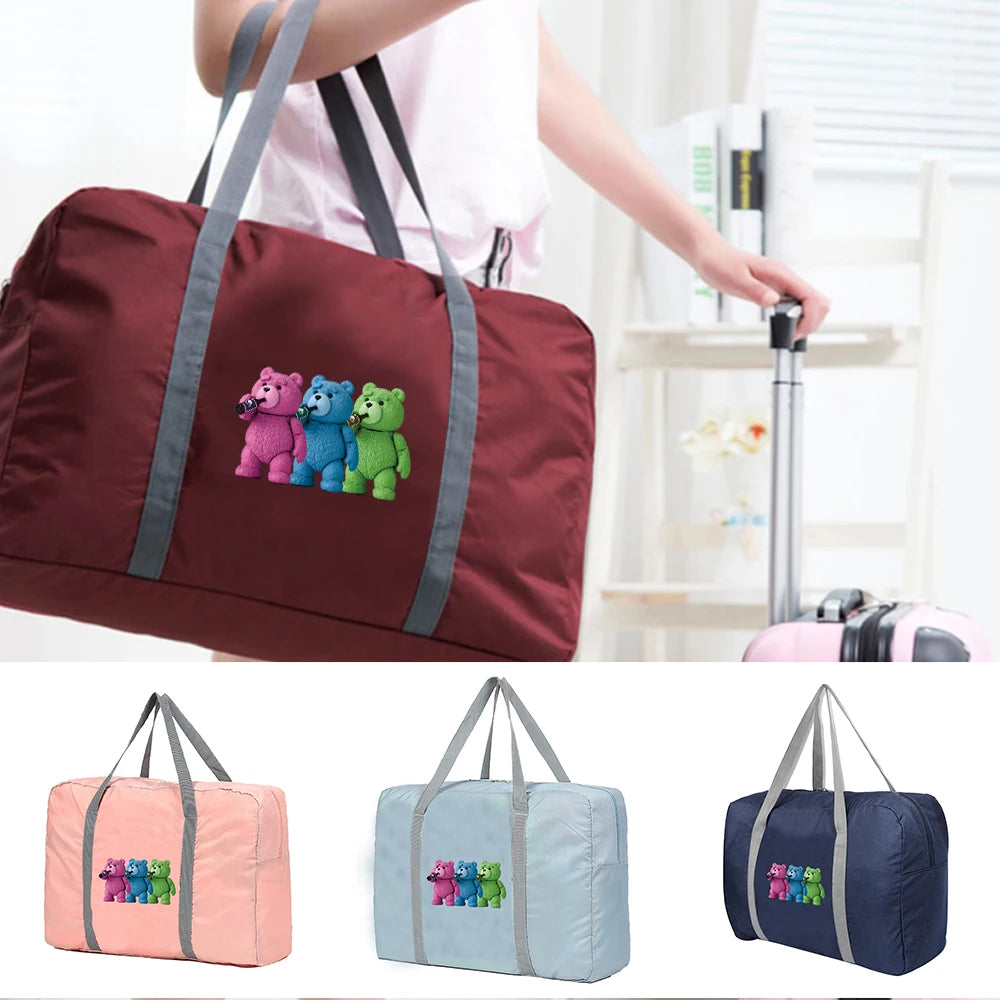 Travel Garment Storage Bag Duffle Handbag Large Organizer