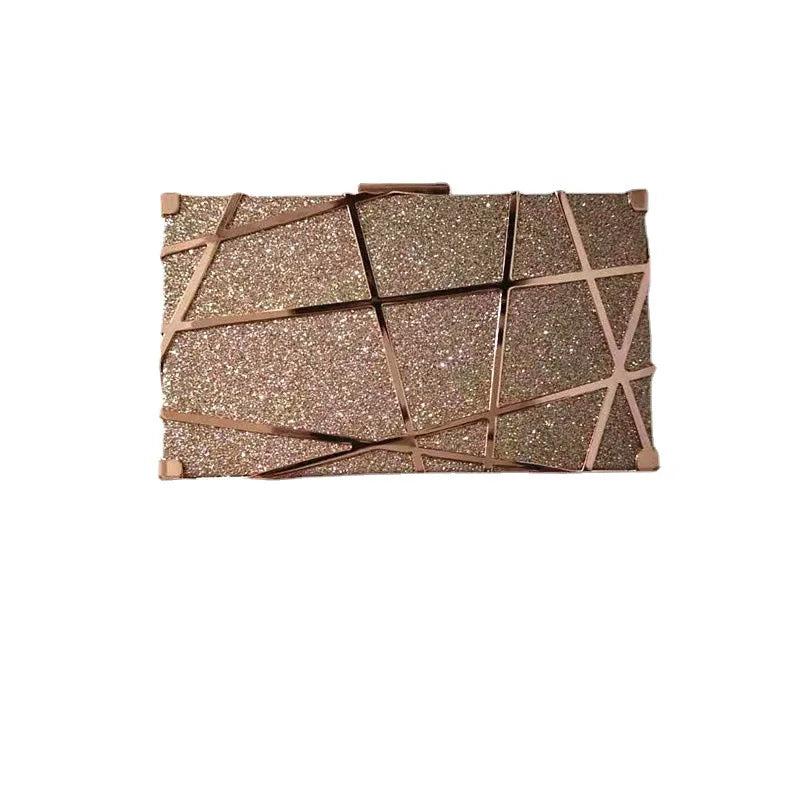 Glitter Wedding Clutch Evening Bag for Women Party Banquet Minaudiere