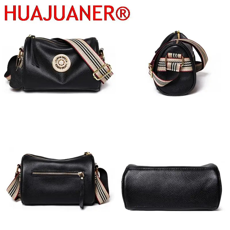 Soft Leather Handbag High Capacity Shoulder Bag Female Messenger