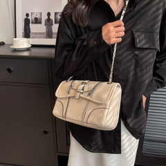 Green Leather Chain Women Handbag Shoulder Bag Messenger Bags Briefcase