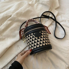 Women Handbags Shoulder Messenger Cross Body Bucket Clutch Purses Large Capcity