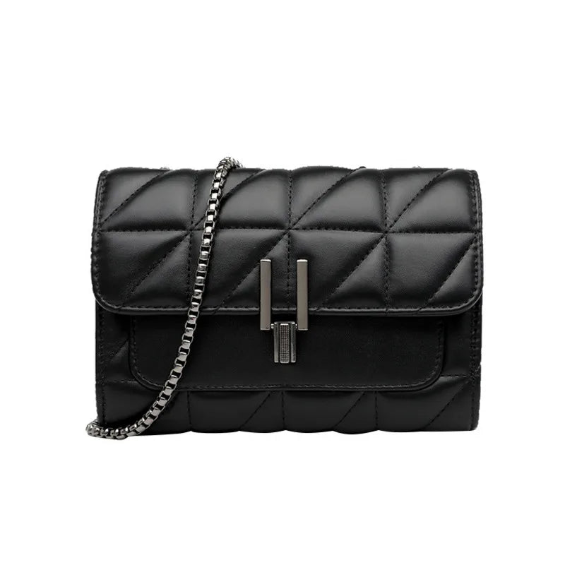 Leather Chain Shoulder Bag Casual Messenger Bags