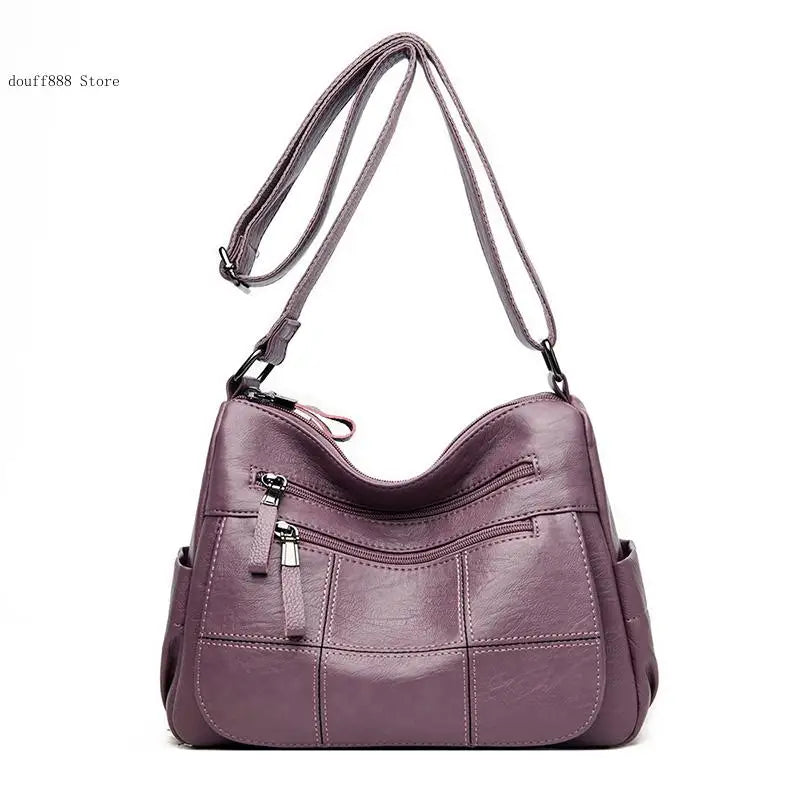 Women Handbags Soft Leather Casual Shoulder Cross Body Bags