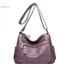 Women Handbags Soft Leather Casual Shoulder Cross Body Bags