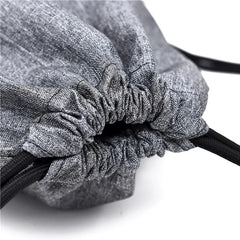 Drawstring Backpack Canvas Beach Bag Outdoor Sport Bag Women Men