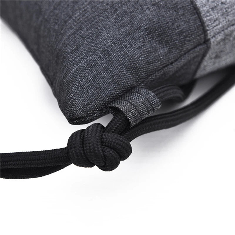 Drawstring Backpack Canvas Beach Bag Outdoor Sport Bag Women Men