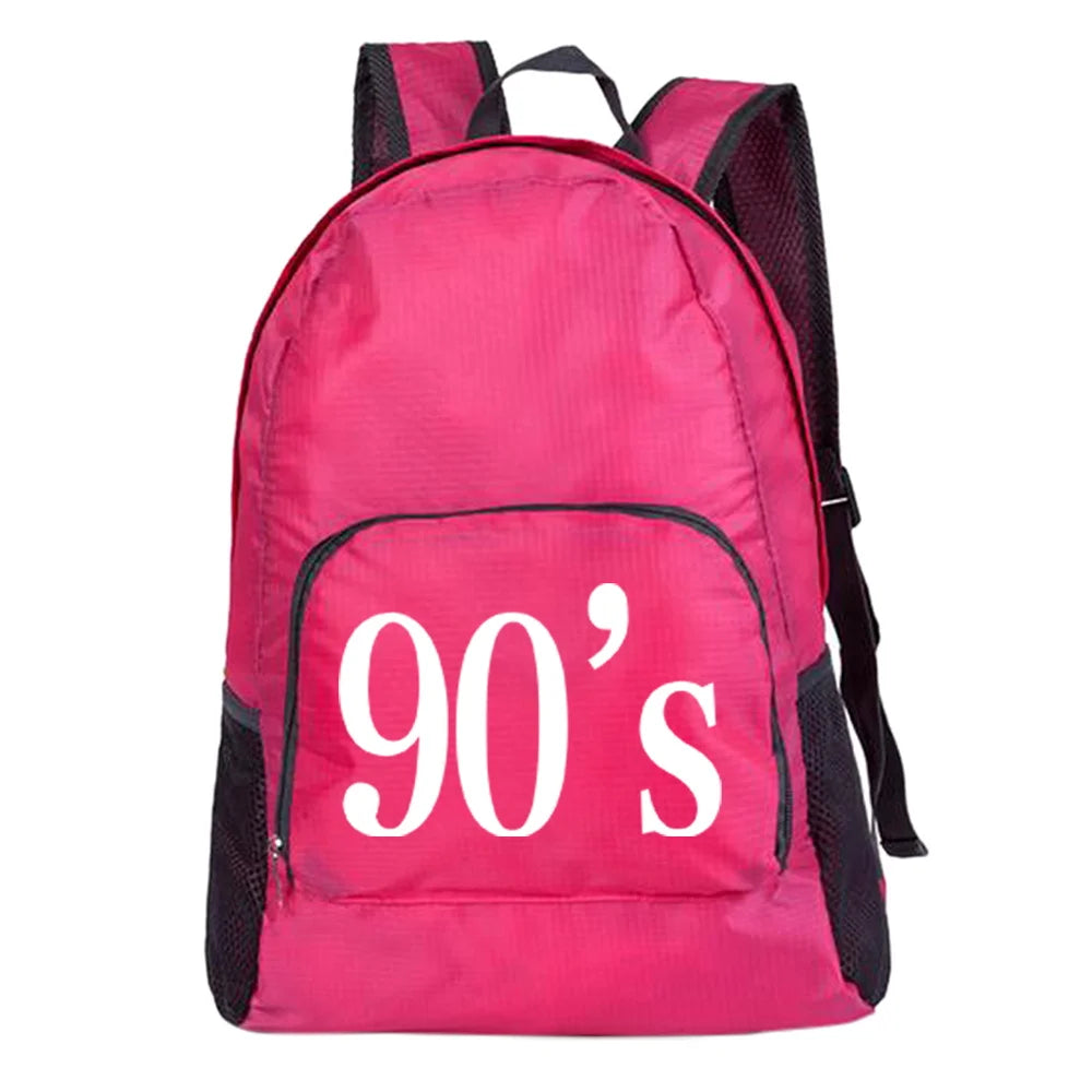 Vintage Foldable Outdoor Backpack for Camping Hiking Travel