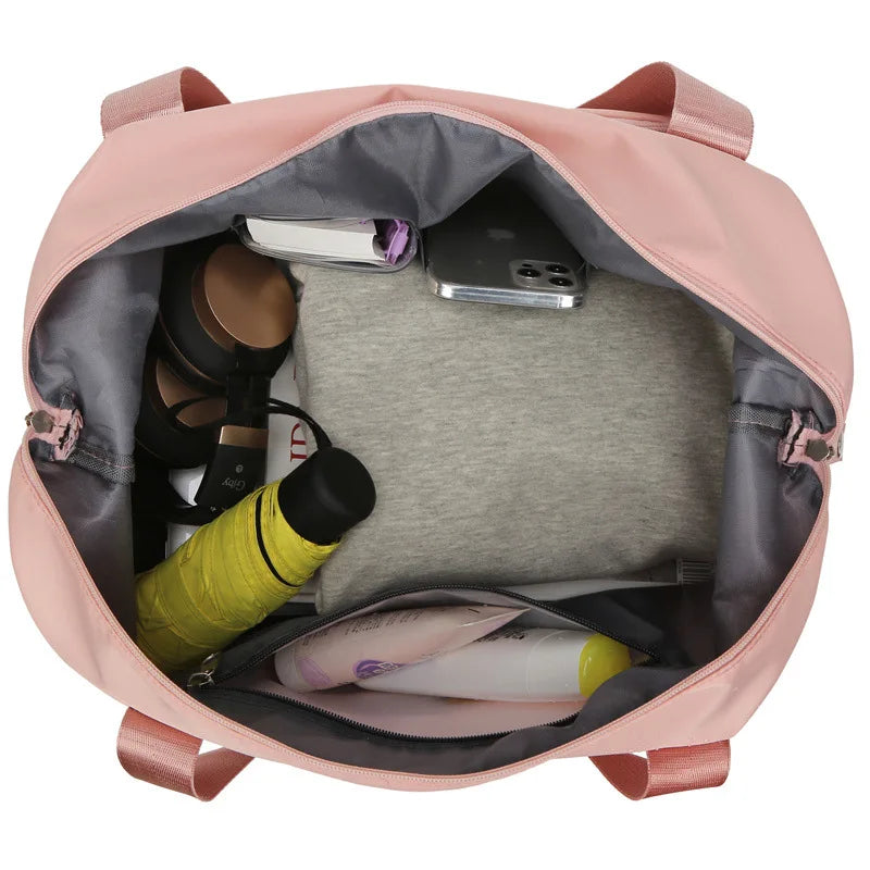 Large Capacity Gym Bag Waterproof Travel Sports Yoga Tote