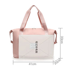 Large Capacity Gym Bag Waterproof Travel Sports Yoga Tote