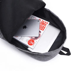 Canvas Backpack College Student School Bags for Teenagers