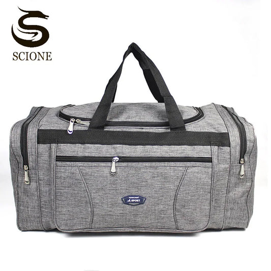 Oxford Travel Duffel Bag Men Tote Large Capacity Weekender Holdall Gym Sport Bag