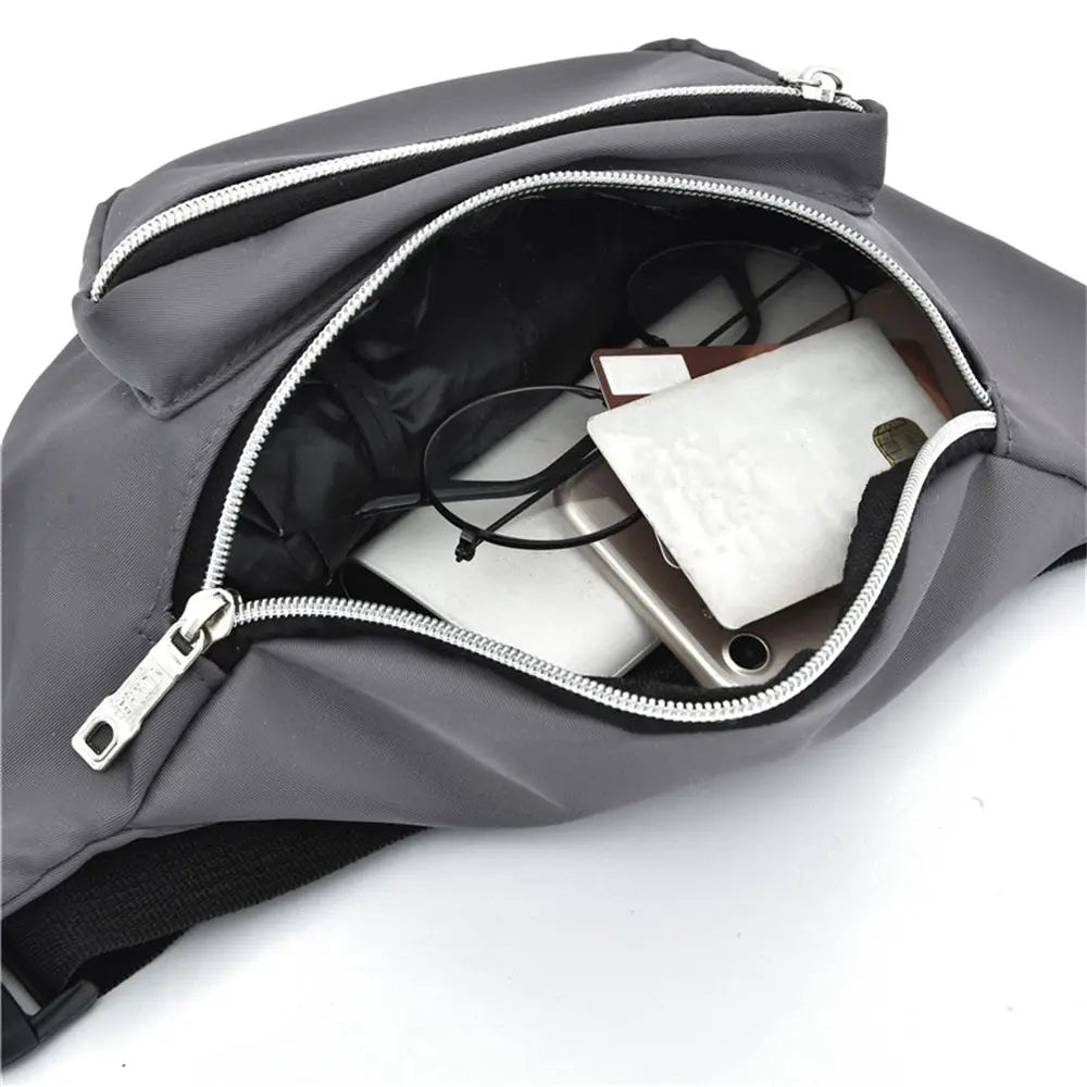 Sport Waist Bags Pouch Fanny Pack Travel Running Belt Zip Bum Bag