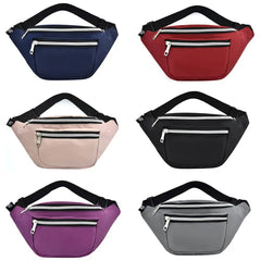 Sport Waist Bags Pouch Fanny Pack Travel Running Belt Zip Bum Bag