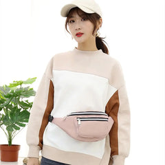 Sport Waist Bags Pouch Fanny Pack Travel Running Belt Zip Bum Bag