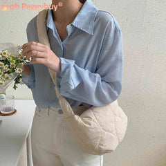Women Messenger Bag Down Bag Large Capacity Casual for Weekend Vacation