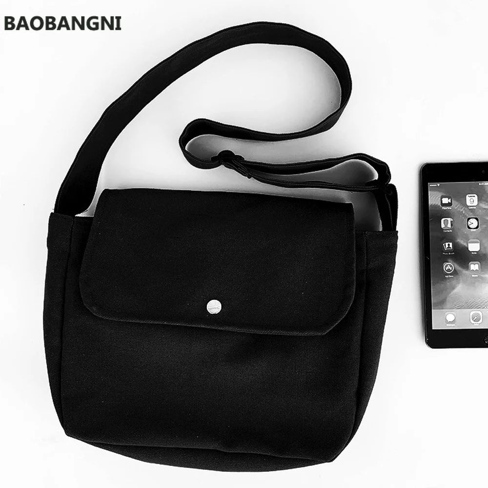 Canvas Crossbody Bags For Girls Women Messenger Bag