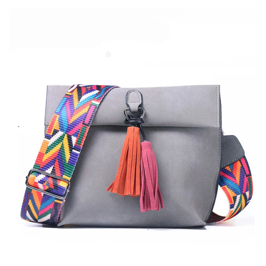 Women Messenger Bag Crossbody Bag tassel Shoulder Bags Female Handbags