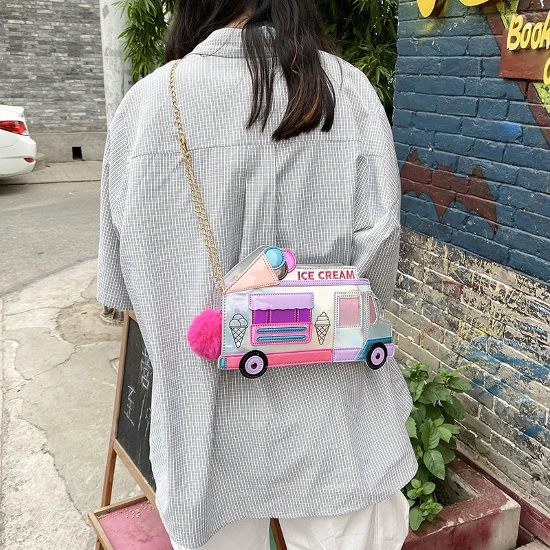 Women Messenger Bag Cartoon Printings Shoulder Bags Single Totes