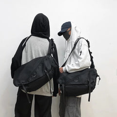 Women Messenger Bag Large Capacity Shoulder Bags Multi-pocket Schoolbag