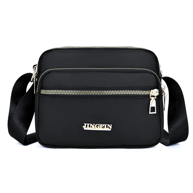 Waterproof Nylon Messenger Bag Crossbody Clutch Purse Shoulder Bag