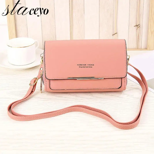 Cloth Pattern Turn Lock Mini Messenger Bag Square Bags