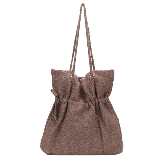 Tassel Leather Messenger Bag Vintage Shoulder Handbag