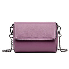Leather Chain Women Messenger Bag Shoulder Crossbody Purses