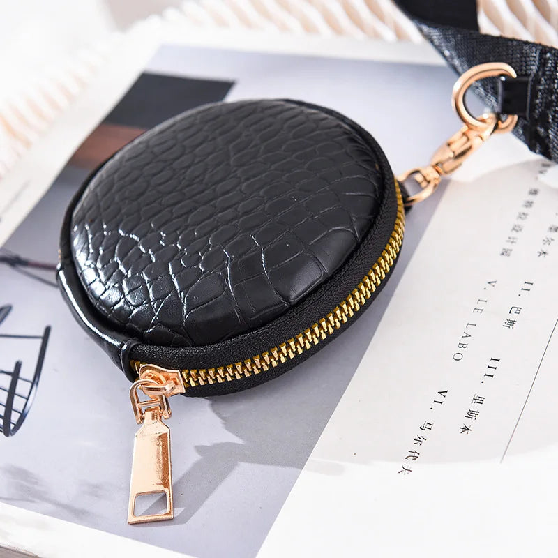 Women Messenger Bags Leather Three-piece Shoulder Bag
